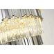 Canada 60 Light 43.4 inch Chrome Chandelier Ceiling Light